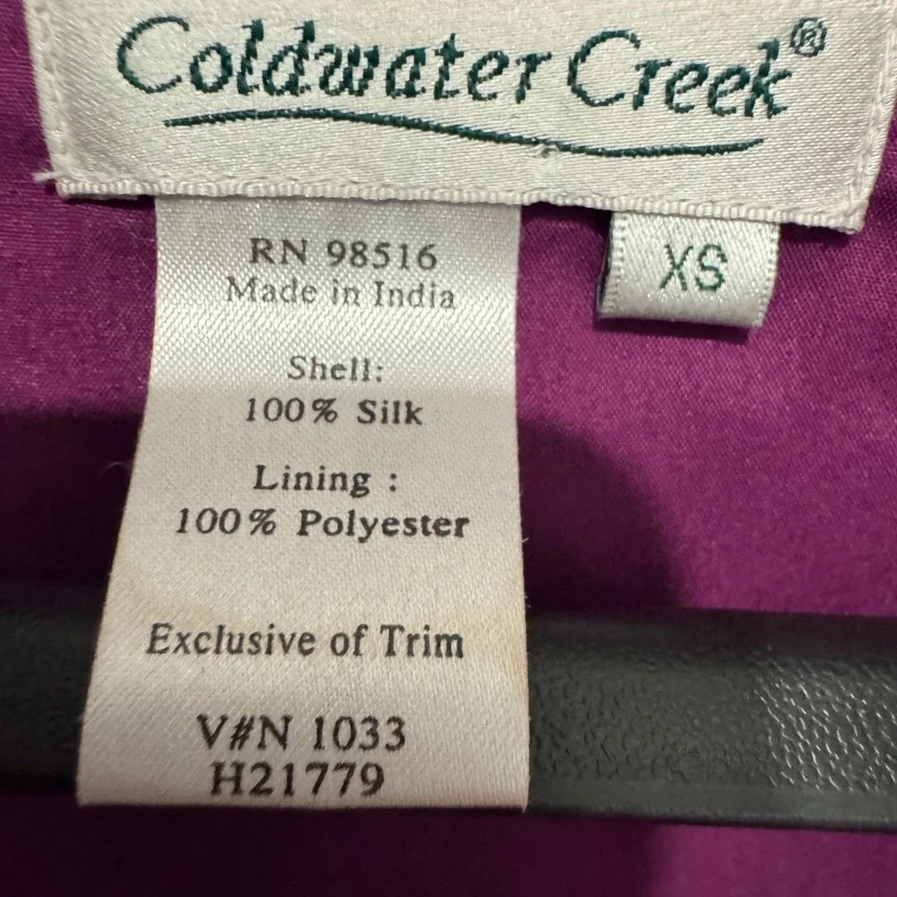 Vintage oversized Coldwater Creek Vibrant Patchwork jacket - Picture 4 of 6